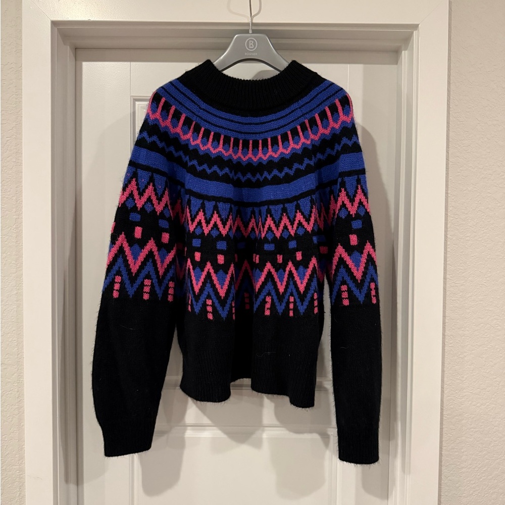 Colorful Patterned Women's Sweater
